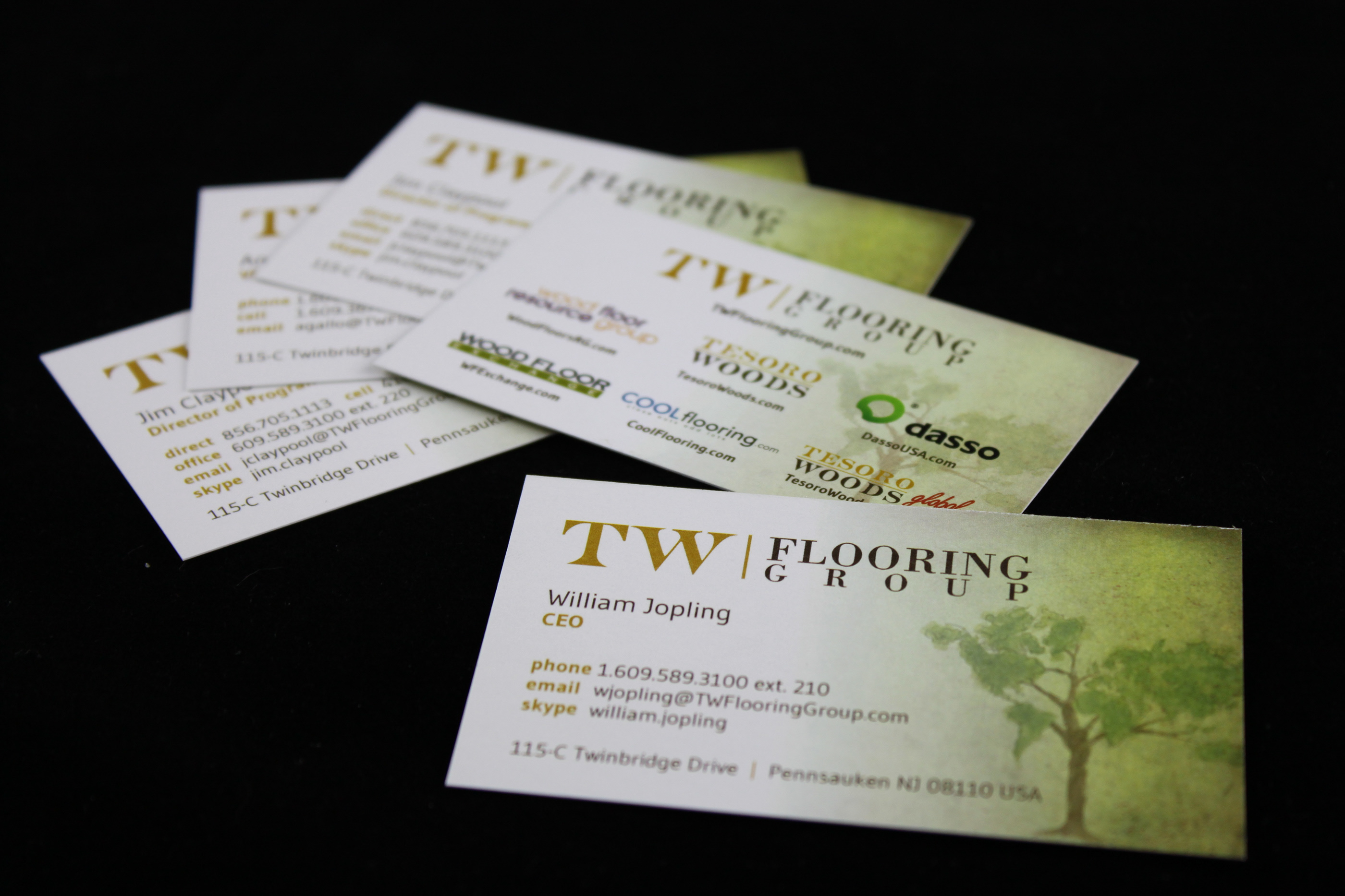 TW Flooring Group Branding Package